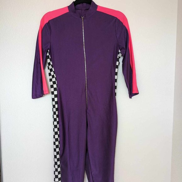 Purple Costume Jumpsuit - M - Picture 4 of 5